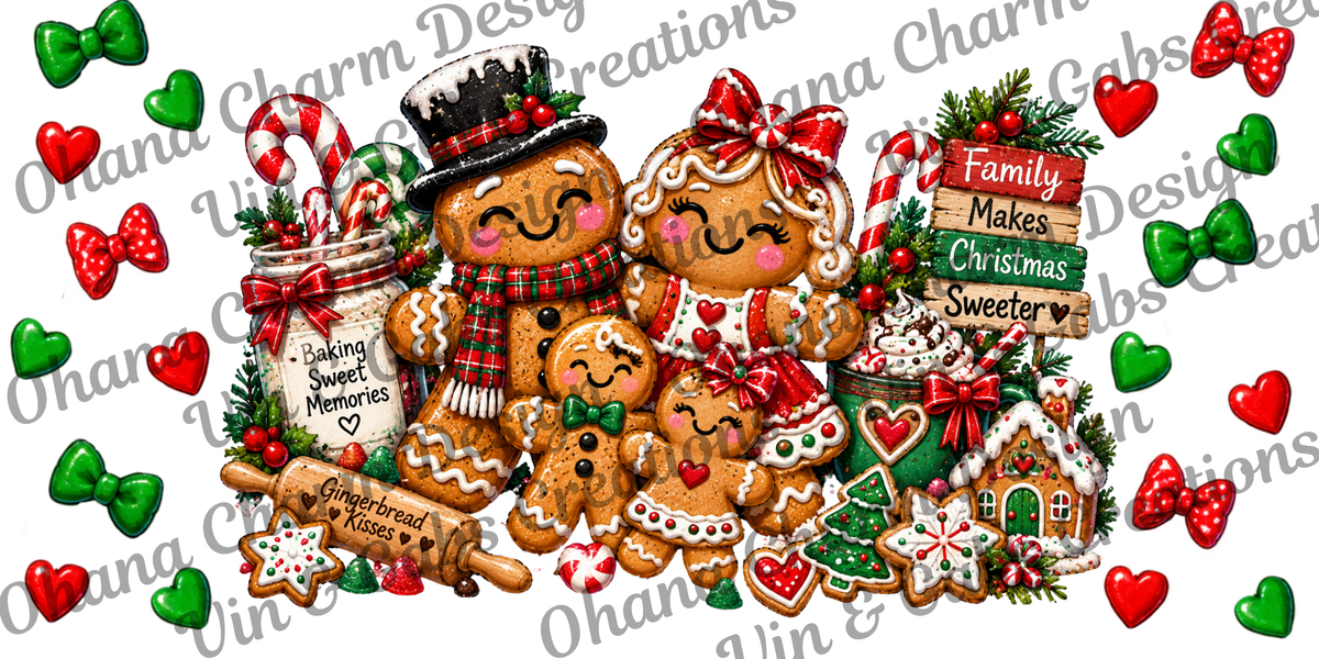 Ohana Exclusive-Gingerbread Fam