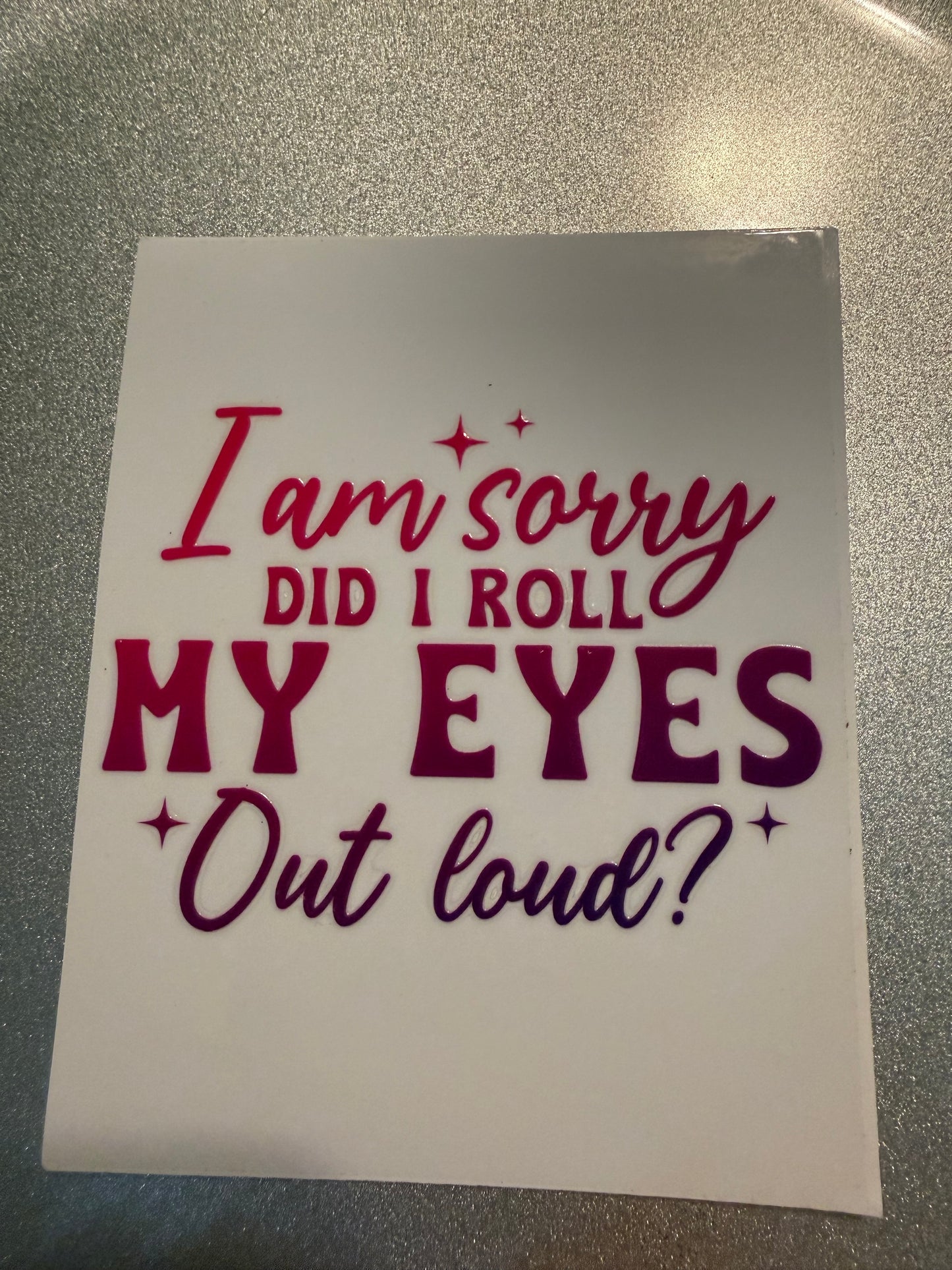 Decal Snarky/Sarcastic 162