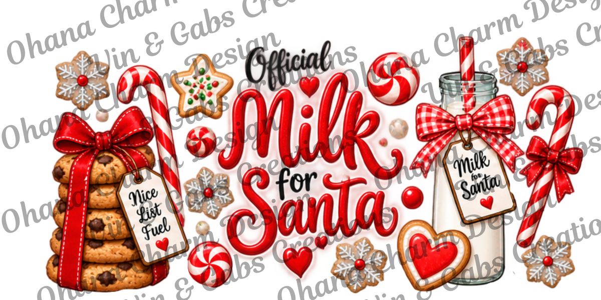 Ohana Exclusive-Official Milk For Santa