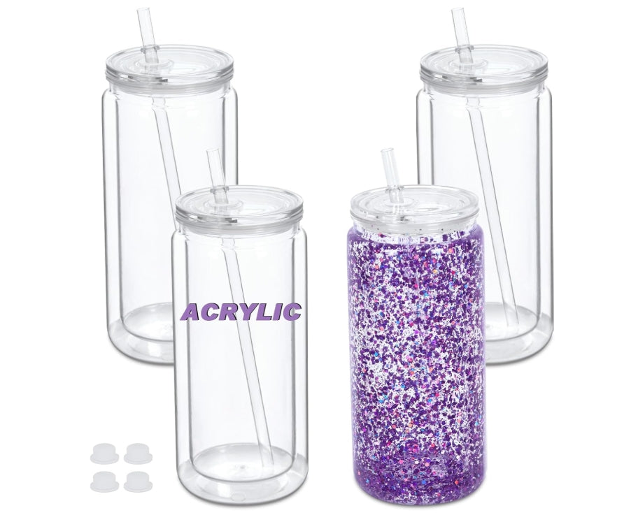 16oz Libby Can Snow Globe