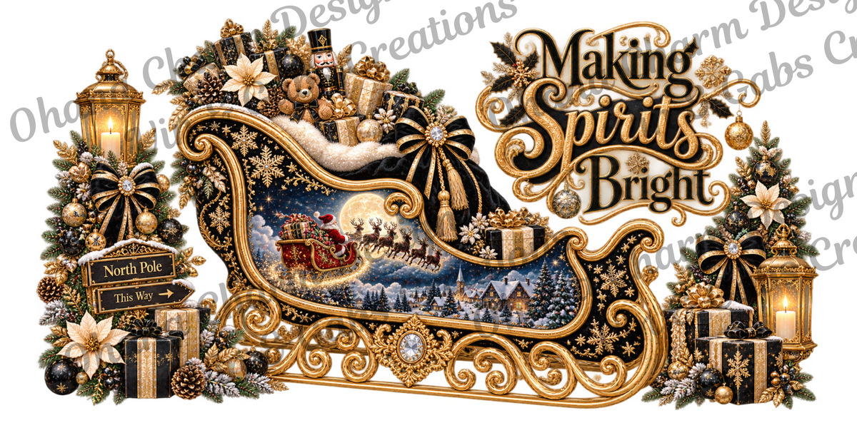 Ohana Exclusive-Black Sleigh