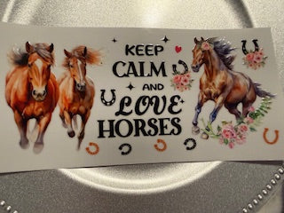 16 oz. Horses Wrap 55