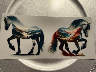 16 oz. Horses Wrap 44