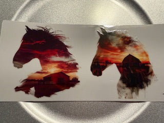 16 oz. Horses Wrap 39