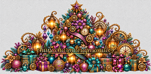 Ohana Steampunk Wrap Design 22
