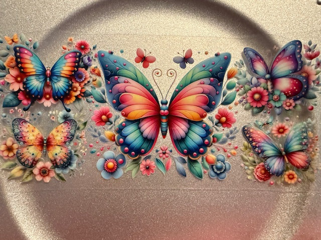 16 oz. Butterflies 09