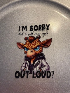 Decal Snarky/Sarcastic 38