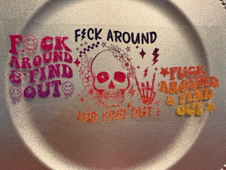 16 oz. Snarky/Sarcastic/Bad Words 12