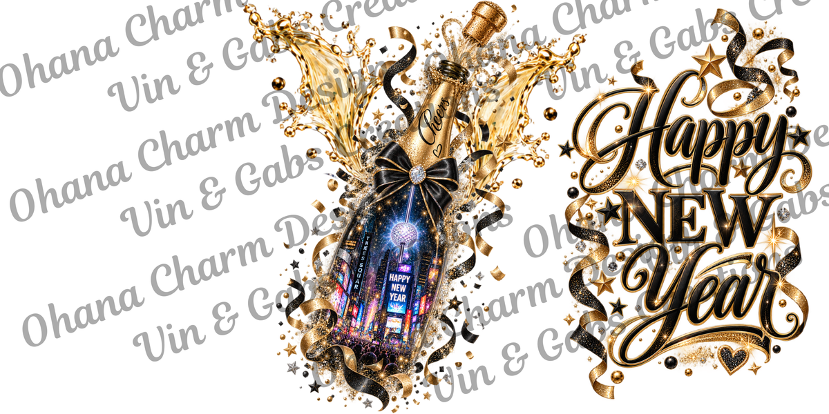 Ohana Exclusive-Champagne Bottle