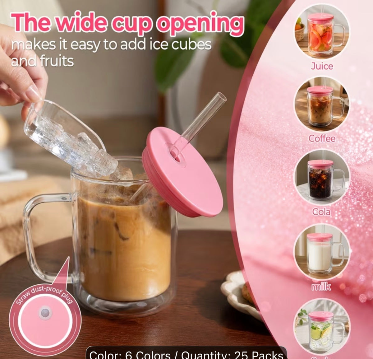 Acrylic Snow globe Coffee Cup