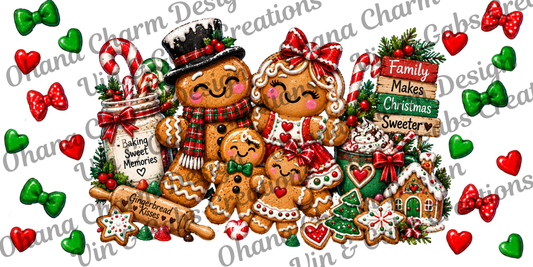 Ohana Exclusive-Gingerbread Fam