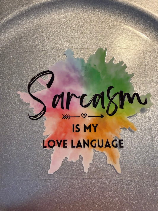 Decal Snarky/Sarcastic 124