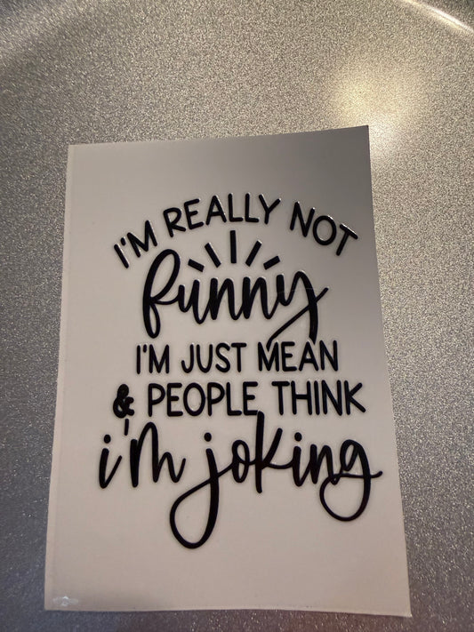 Decal Snarky/Sarcastic 158