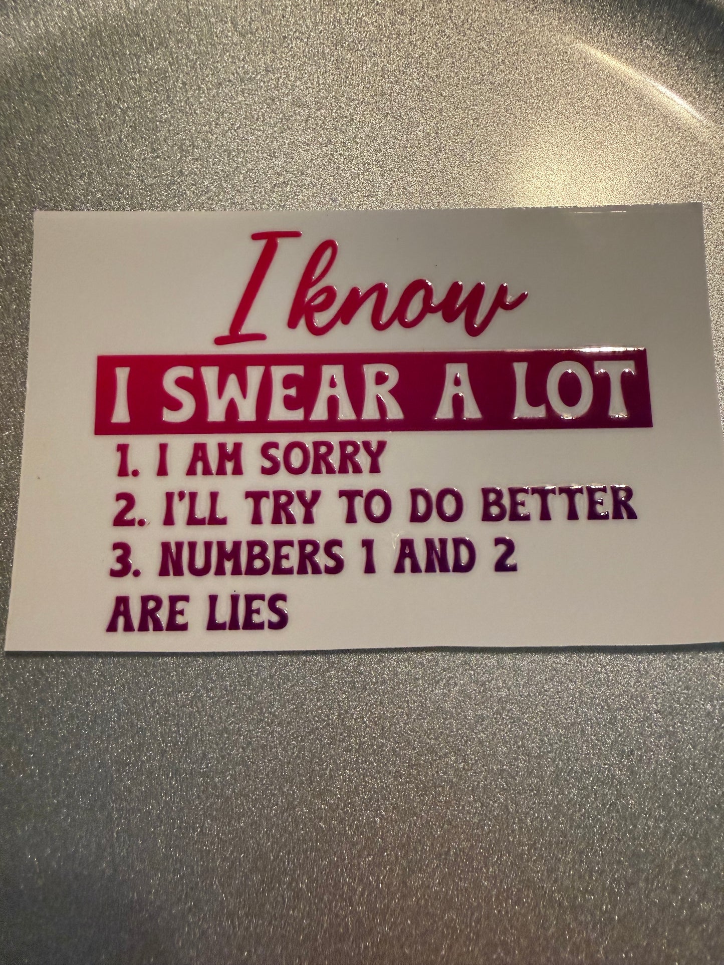 Decal Snarky/Sarcastic 161