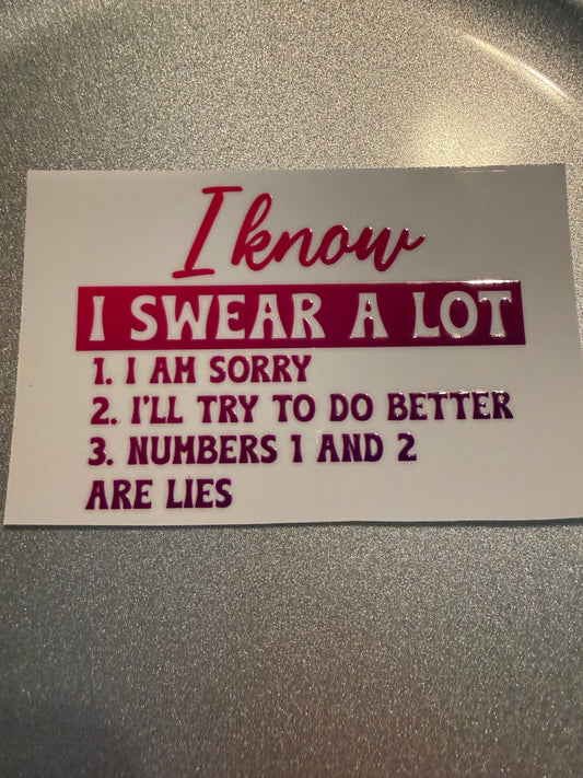 Decal Snarky/Sarcastic 161