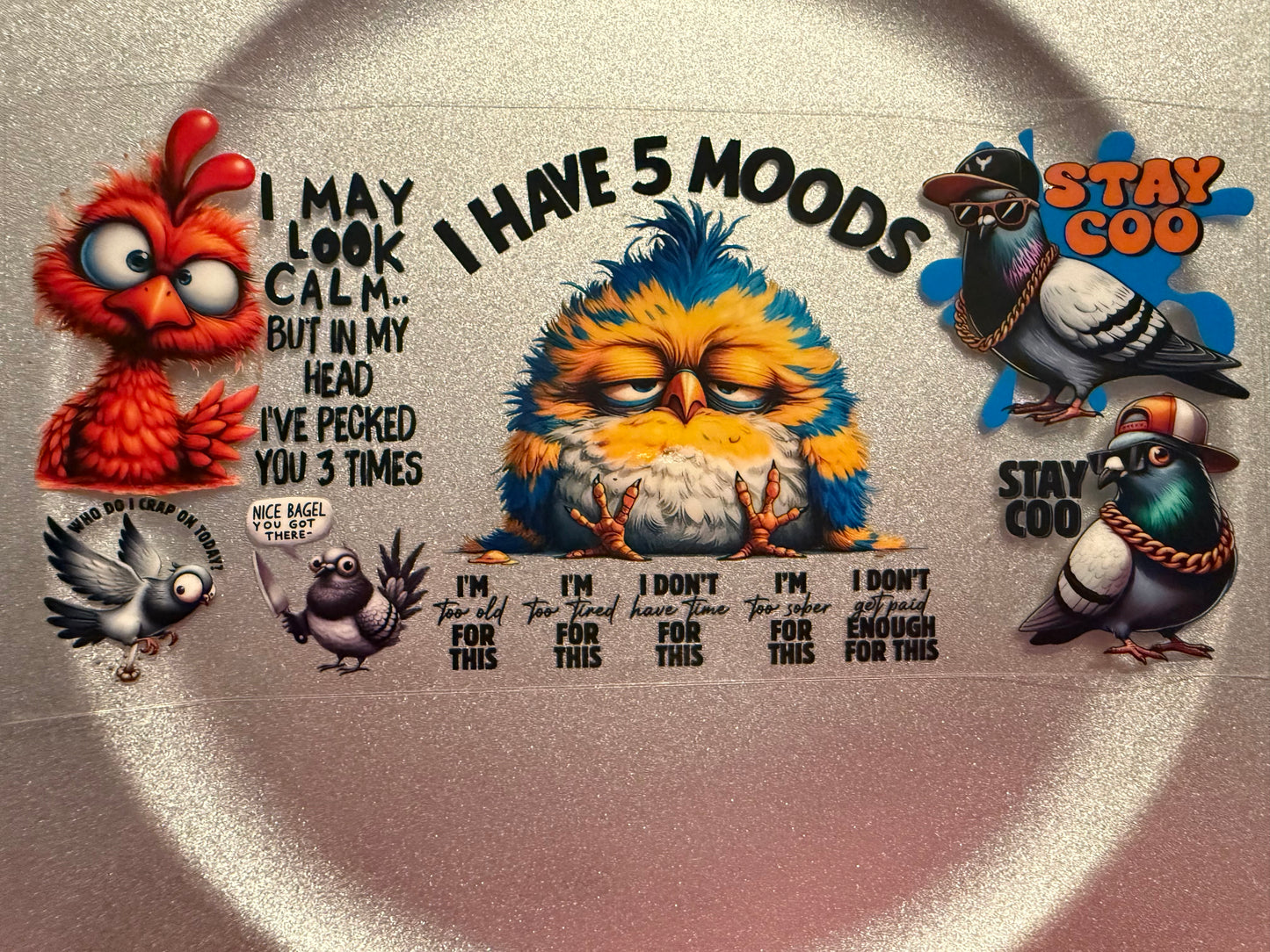 16 oz. Snarky/Sarcastic/Bad Words 135