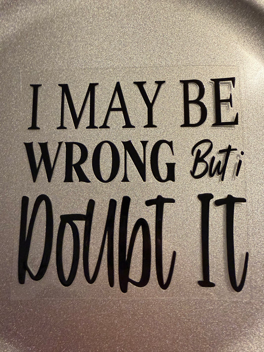 Decal Snarky/Sarcastic 190