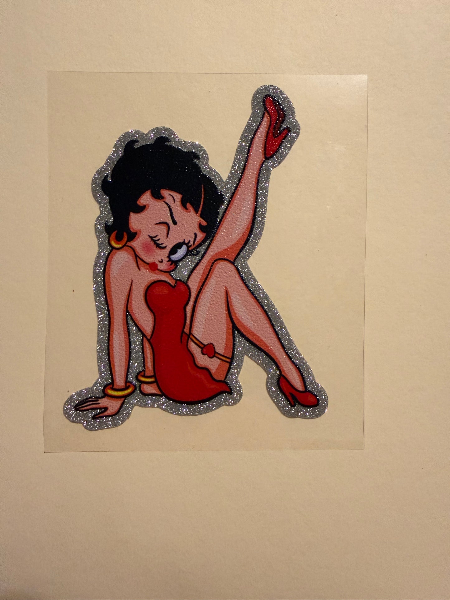 Decal Betty Boop 01