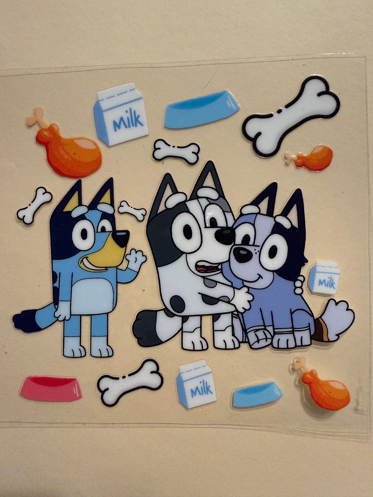Decal Bluey 01