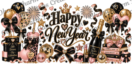 Ohana Exclusive-Pink Leopard New Year
