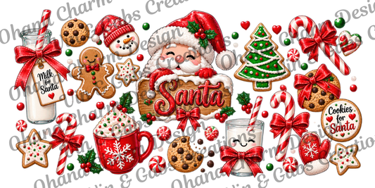 Ohana Exclusive-Santa Milk And Cookies
