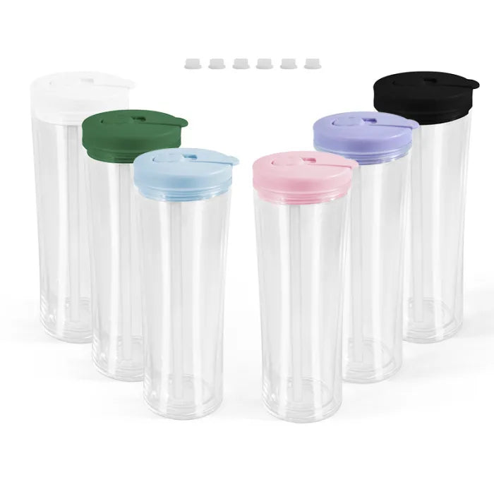 20oz Snow Globe Water Bottle