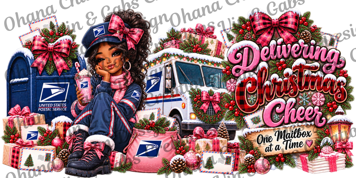 Ohana Exclusive-Black Girl Postal
