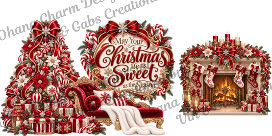 Ohana Exclusive-Candy Cane Christmas