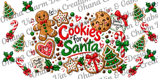 Ohana Exclusive-Cookie For Santa Red And Green