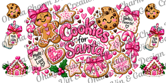 Ohana Exclusive-Cookies For Santa Pink