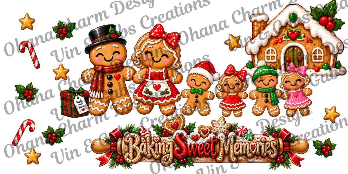 Ohana Exclusive-Gingerbread Fam Mult