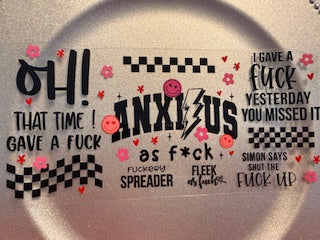 16 oz. Snarky/Sarcastic/Bad Words 85