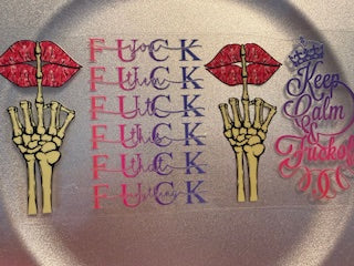 16 oz. Snarky/Sarcastic/Bad Words 71