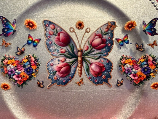16 oz. Butterflies 07