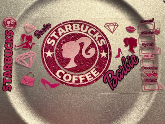 16 oz. Barbie 07