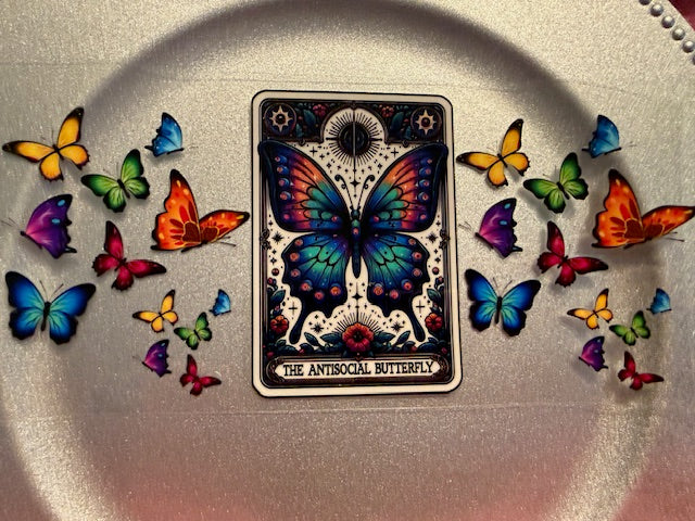 16 oz. Butterflies 06