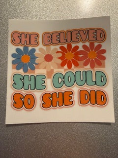 Decal Motivational 32