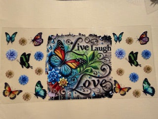 16 oz. Butterflies 126