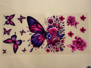 16 oz. Butterflies 135