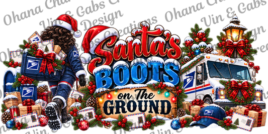 Ohana Exclusive-Lady Boots On The Ground Postal