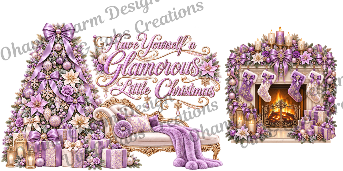 Ohana Exclusive-Lavender Christmas