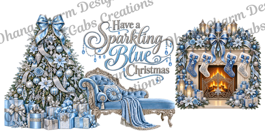 Ohana Exclusive-Light Blue Christmas