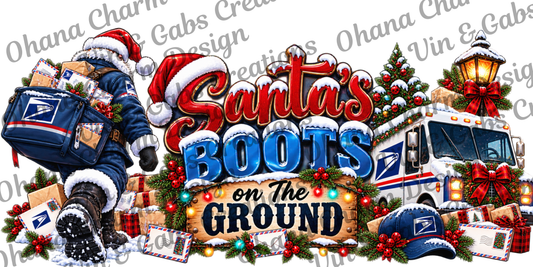 Ohana Exclusive-Men Boots On The Ground Postal