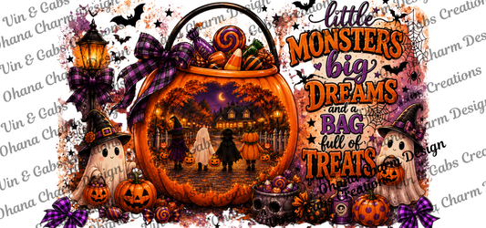 Spooktacular Monsters bucket