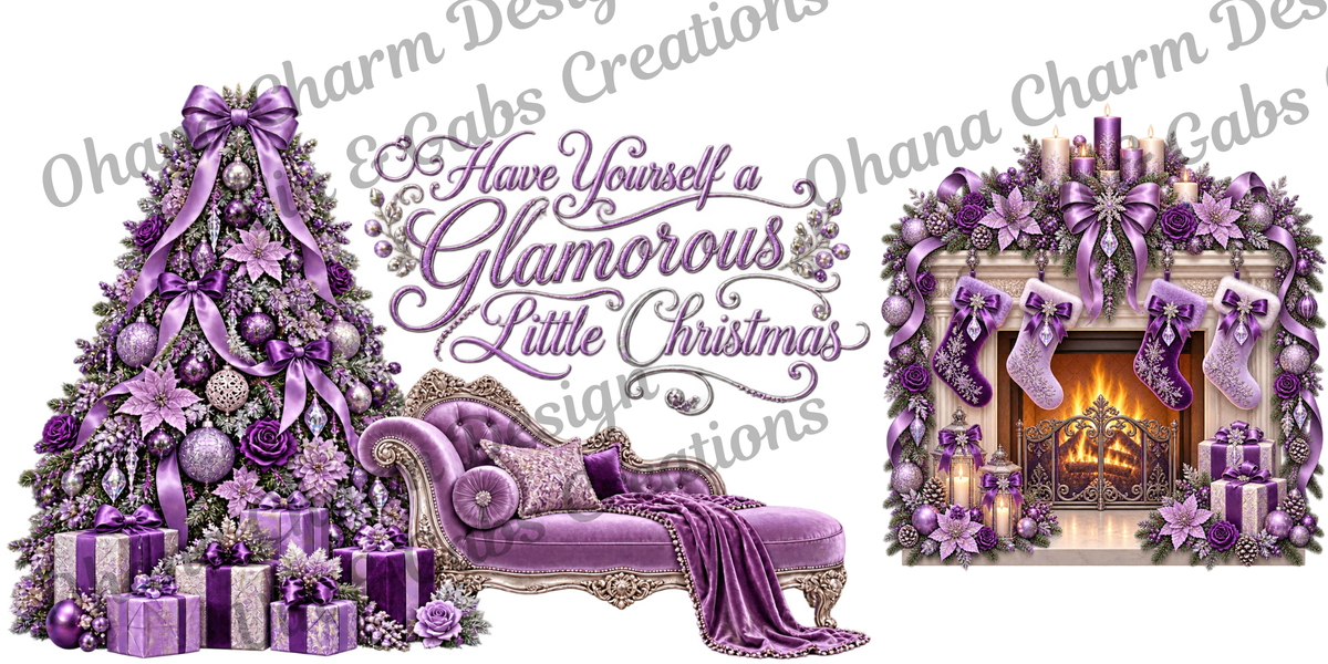 Ohana Exclusive-Purple Christmas