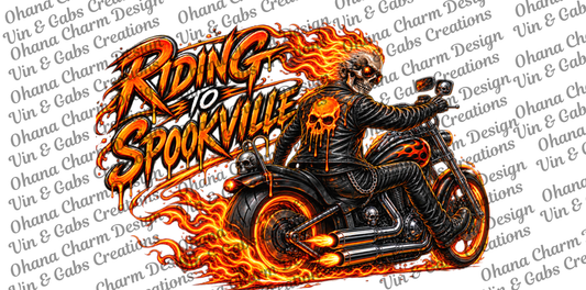 Spooktacular Riding to Spookville