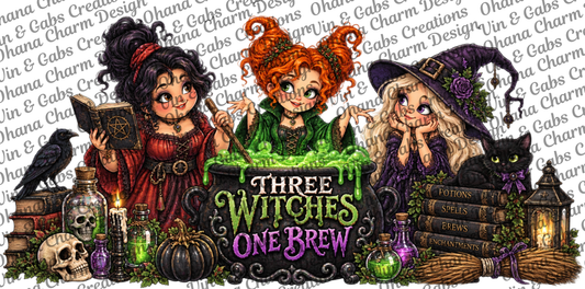 Spooktacular Three Witches